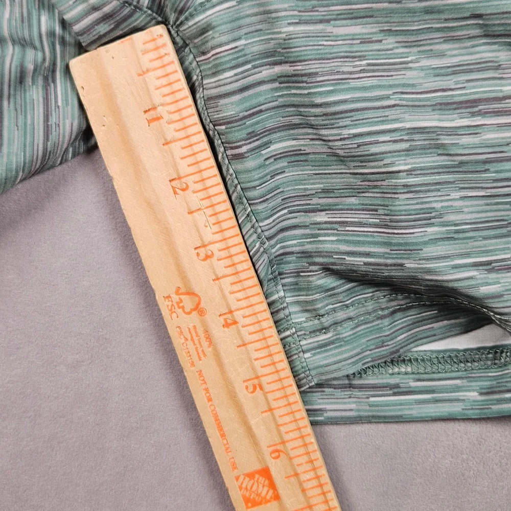 Chubbies Swim Trunks Mens Medium Green Space Dye 5.5 Inseam Compression Liner